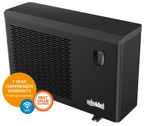 Swim & Fun 1403 Inverter Wifi Metal 16kw Värmepump Till Pool