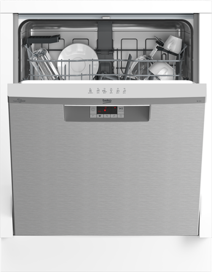 Beko Bdun1e420x Underbygg. Diskmaskiner - Stål