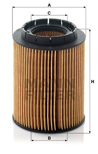 Oljefilter MANN-FILTER HU 932/6 x