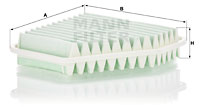 Luftfilter MANN-FILTER C 26 003