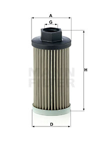 Filter, drifthydraulik MANN-FILTER HD 504