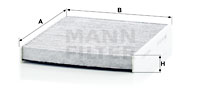 Kupéfilter MANN-FILTER CUK 26 021