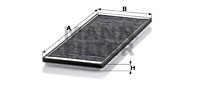 Kupéfilter MANN-FILTER CUK 4251