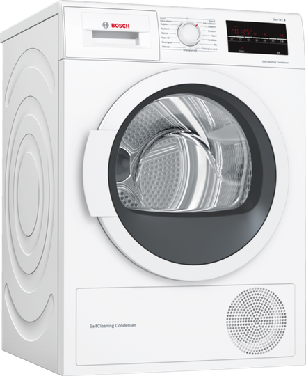 Bosch Wtw85l48sn Serie 6 Kondenstorktumlare - Vit