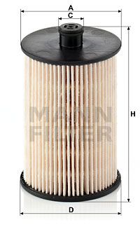 Bränslefilter MANN-FILTER PU 823 x