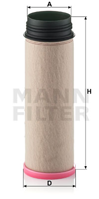 Sekundärluftfilter MANN-FILTER CF 1250