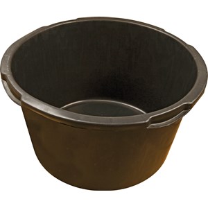 Balja rund, svart 45 l