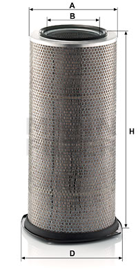 Luftfilter MANN-FILTER C 27 1581
