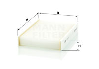 Kupéfilter MANN-FILTER CU 20 013