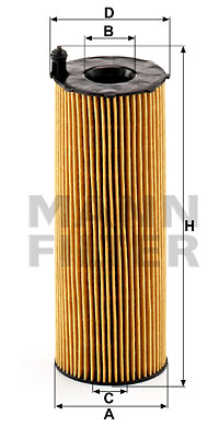 Oljefilter MANN-FILTER HU 831 x