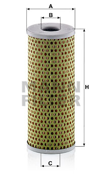 Oljefilter MANN-FILTER H 729