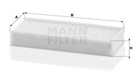 Kupéfilter MANN-FILTER CU 16 003-2