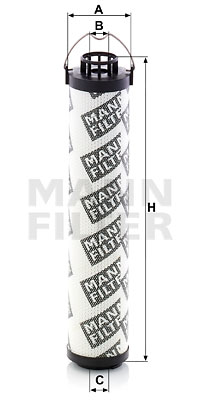 Filter, drifthydraulik MANN-FILTER HD 7001 x