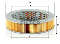 Luftfilter MANN-FILTER C 2339