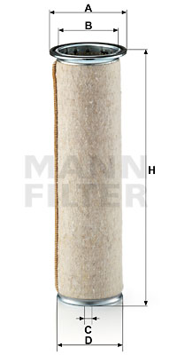 Sekundärluftfilter MANN-FILTER CF 1122