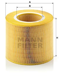 Luftfilter MANN-FILTER C 18 143