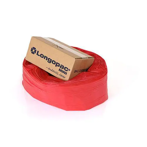 LONGOPAC Kassett Mini strong 45m röd
