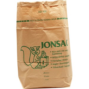 Sopsäck Papper 125 L, 4-pack