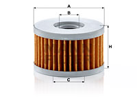 Oljefilter MANN-FILTER MH 68