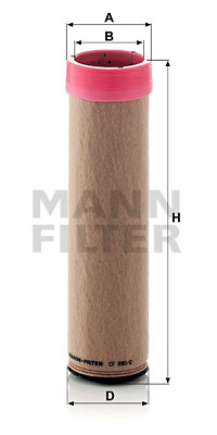 Sekundärluftfilter MANN-FILTER CF 990/2