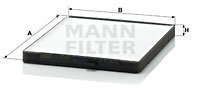 Kupéfilter MANN-FILTER CU 2330