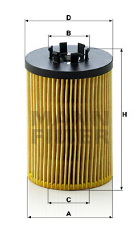 Oljefilter MANN-FILTER HU 715/5 x
