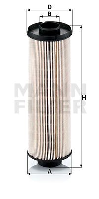Bränslefilter MANN-FILTER PU 855 x
