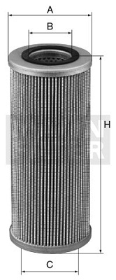 Filter, drifthydraulik MANN-FILTER HD 952/9