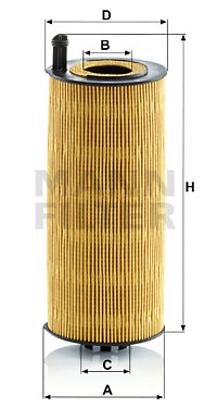Oljefilter MANN-FILTER HU 12 006 z