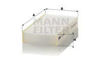 Kupéfilter MANN-FILTER CU 1823