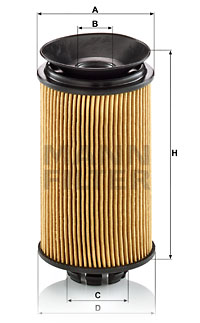 Oljefilter MANN-FILTER HU 7022 z KIT