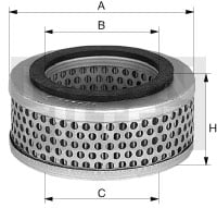 Luftfilter, kompressor insug MANN-FILTER C 33 009