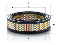 Luftfilter MANN-FILTER C 2233