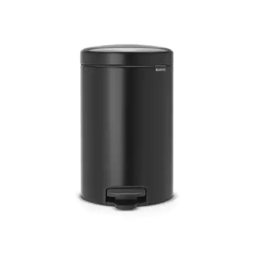 BRABANTIA Papperskorg Pedalhink New Icon 12L Matt Svart