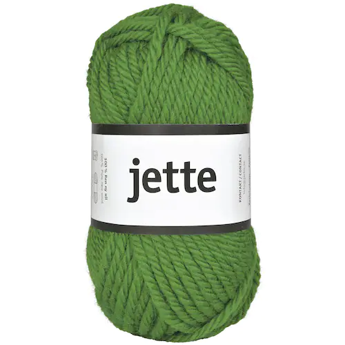 Järbo GARN Ullgarn Jette 50g grön