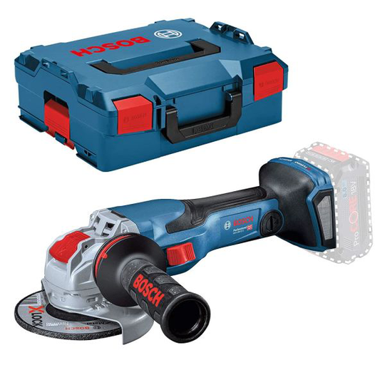 Bosch GWX 18V-15 C Vinkelslip Ø125 mm, utan batteri och laddare