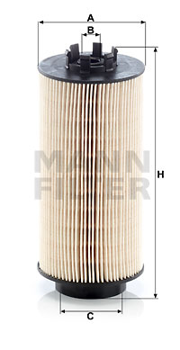 Bränslefilter MANN-FILTER PU 999/2 x