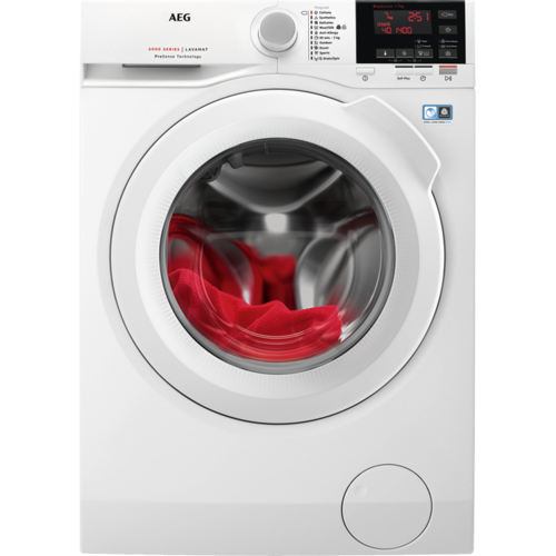 Aeg L6fbe740g Frontmat. Tvättmaskiner - Vit