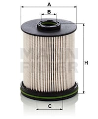 Bränslefilter MANN-FILTER PU 9012/1 z
