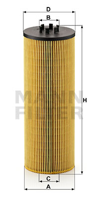 Oljefilter MANN-FILTER HU 12 140 x