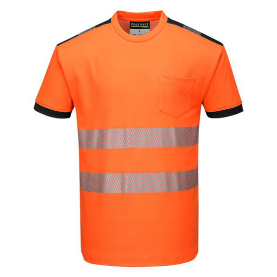Portwest PW3 T-shirt Hi-Vis orange XS