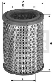 Luftfilter MANN-FILTER C 1369
