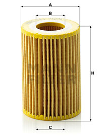 Oljefilter MANN-FILTER HU 712/9 x