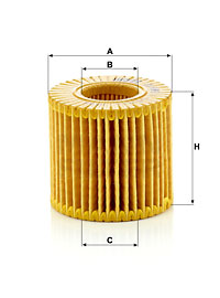 Oljefilter MANN-FILTER HU 6006 z