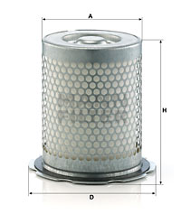 Filter, tryckluft MANN-FILTER LE 13 014 x