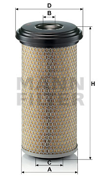 Luftfilter MANN-FILTER C 15 165