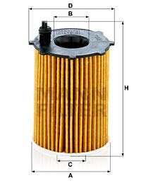 Oljefilter MANN-FILTER HU 7006 z