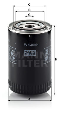 Oljefilter MANN-FILTER W 940/44