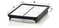 Luftfilter MANN-FILTER C 29 019