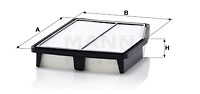 Luftfilter MANN-FILTER C 27 042